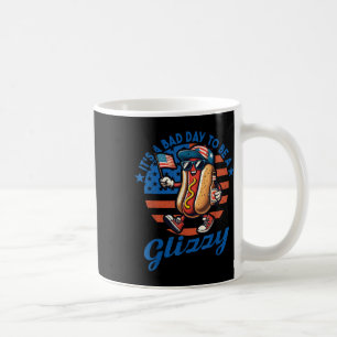 Taza De Café Es Un Malo Día Para Ser Un Perro Caliente Glizzy Y