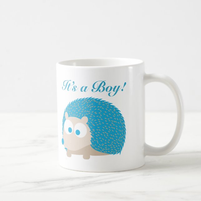 Taza De Café ¡Es un niño! Hedgehog (Derecha)