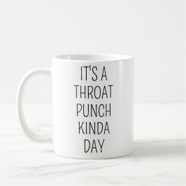 Taza De Café Es un regalo de cumpleaños de un día de puñetazo e