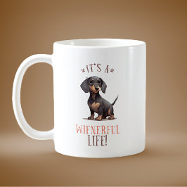 Taza De Café Es un salvaje Dachshund de vida