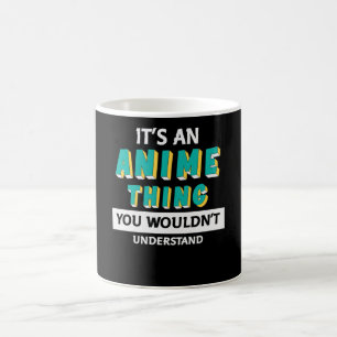 Taza De Café Es una cosa animada   Cita para Anime Lover