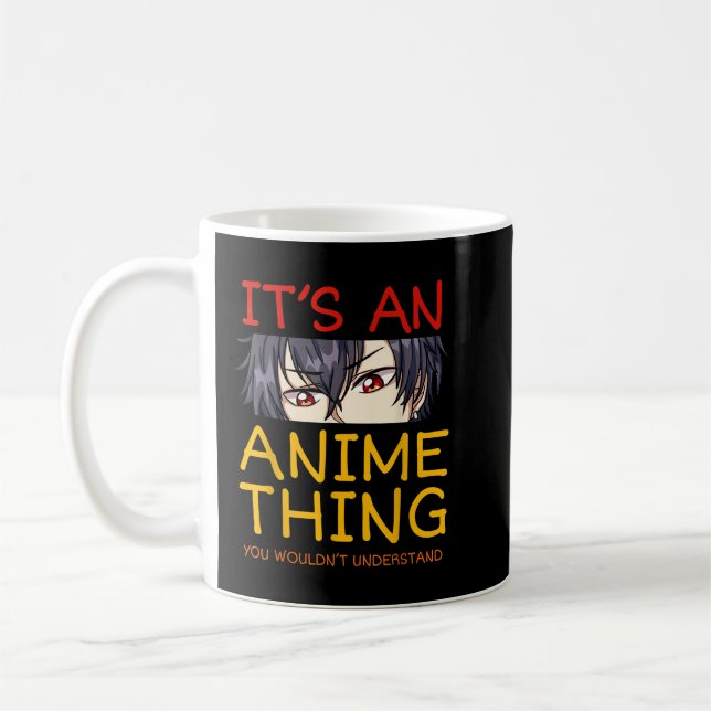 Taza De Café Es una cosa de anime que no entenderías del Manga  (Izquierda)