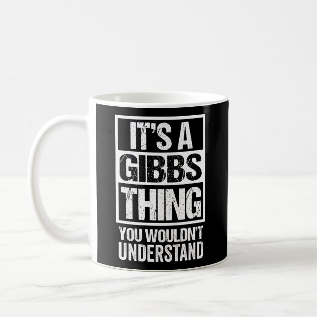 Taza De Café Es Una Cosa De Gibbs Que No Entiendes El Apellido (Izquierda)