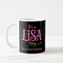 Es Una Cosa de Lisa Rosa Dorado Regalo para Mujere