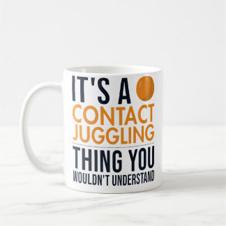 Taza De Café Es Una Cosa De Malabarismo De Contacto Malabarista