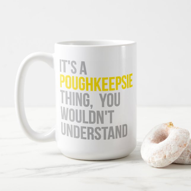 Taza De Café Es una cosa de pastoreo (Con donut)