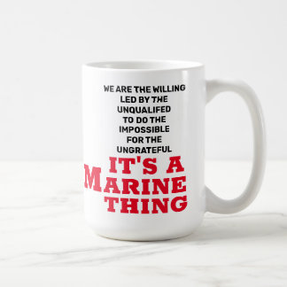 TAZA DE CAFÉ ES UNA COSA MARINA