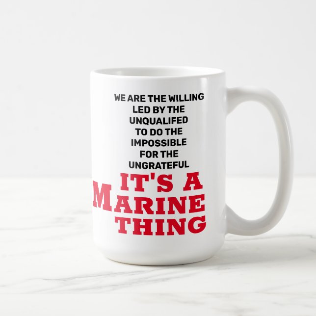 TAZA DE CAFÉ ES UNA COSA MARINA (Derecha)