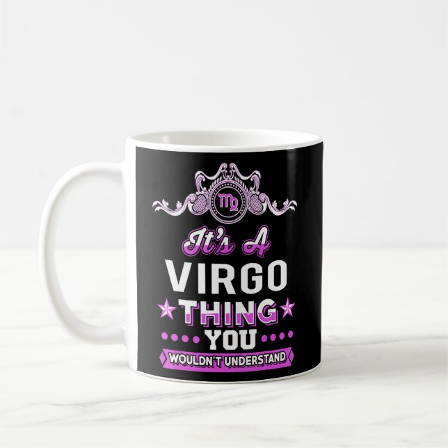 Taza De Café Es Una Cosa Virgo Que Entenderías. (Izquierda)