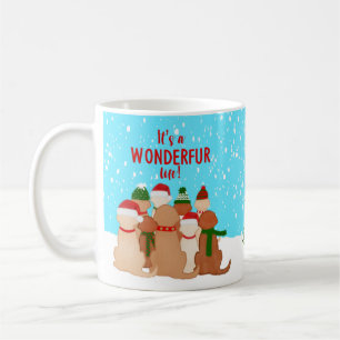 Taza De Café Es una masacre de feriados de Navidades de WONDERF