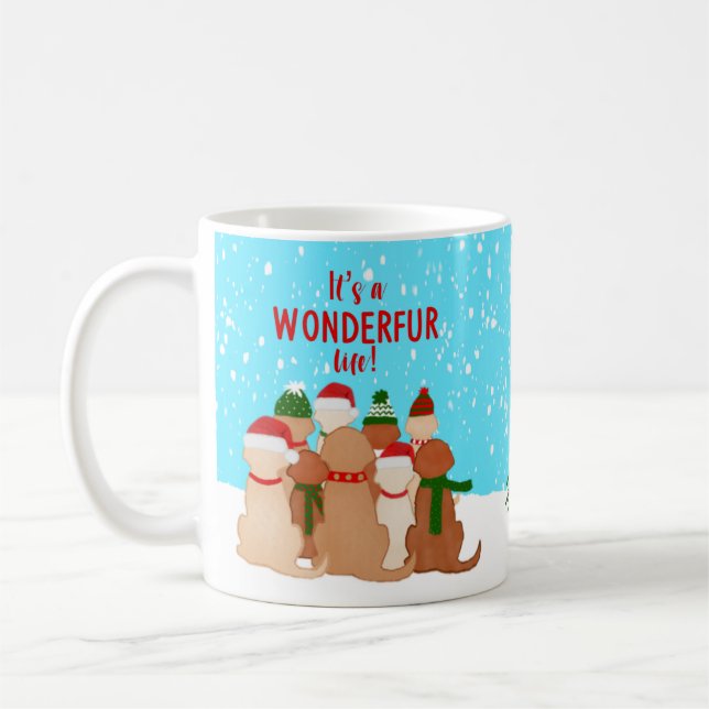 Taza De Café Es una masacre de feriados de Navidades de WONDERF (Izquierda)