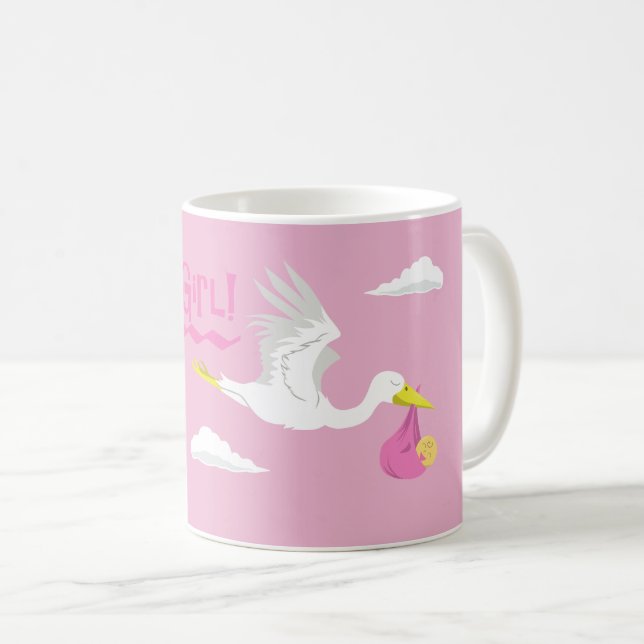 Taza De Café ¡Es una niña! (Anverso derecho)