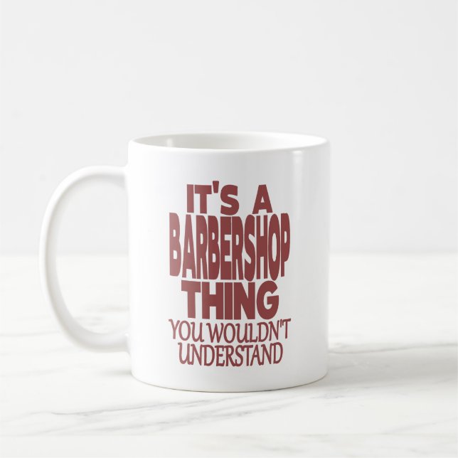 TAZA DE CAFÉ ES UNA TIENDA DE BARBEROS. ¡NO LO ENTENDERÍAS! (Izquierda)