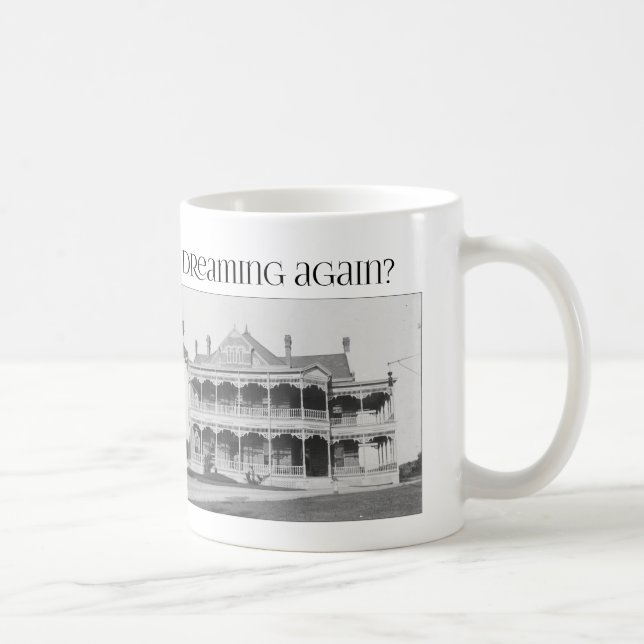 Taza De Café ¿es usted casa vieja que soña otra vez? (Derecha)