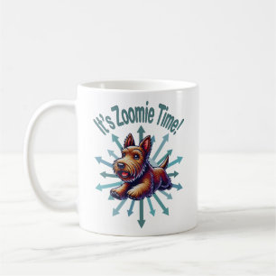 Taza De Café Es Zoomie Time Brown Scotty