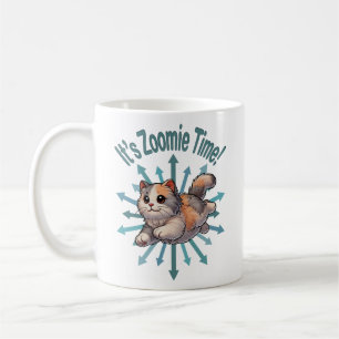 Taza De Café Es Zoomie Time Dilute Calico Cat