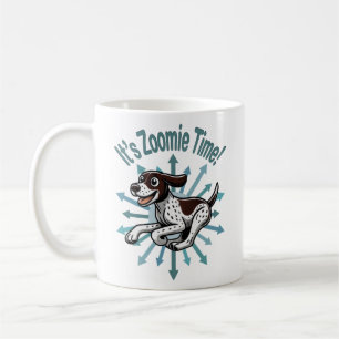 Taza De Café Es Zoomie Time German Shorthtransmitió Pointer