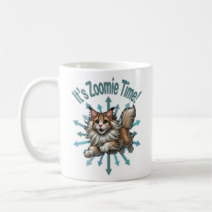 Taza De Café Es Zoomie Time Maine Coon Cat