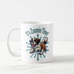 Taza De Café Es Zoomie Time Saint Bernard