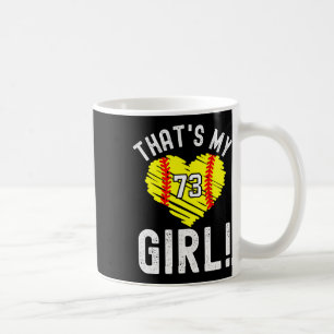 Taza De Café Esa es mi chica vintage número #73 corazón Softll