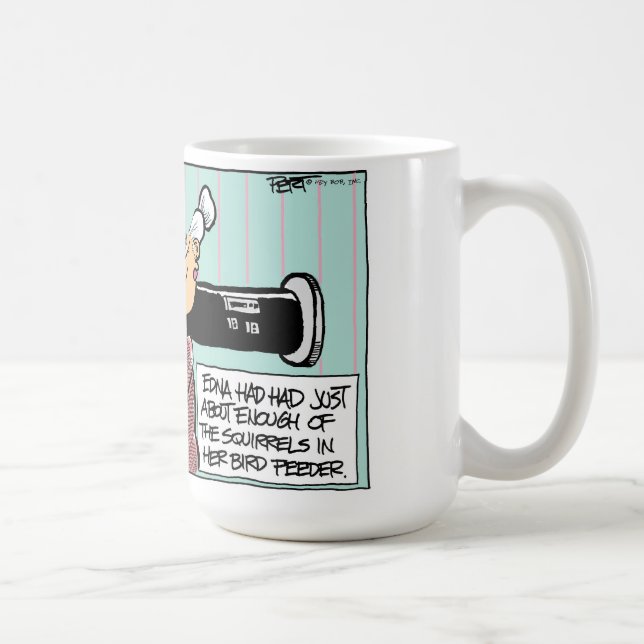 TAZA DE CAFÉ ¡ESAS ARDILLAS MALDITAS!!! (Derecha)