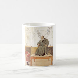 Taza De Café Esborjn y su abuelo (Chica y abuelo)