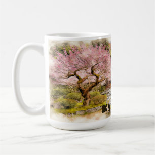 Taza De Café Esbozo acuático de Kioto