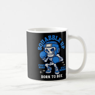 Taza De Café Esbozo de boxeo Guay Gym Sparabble Up