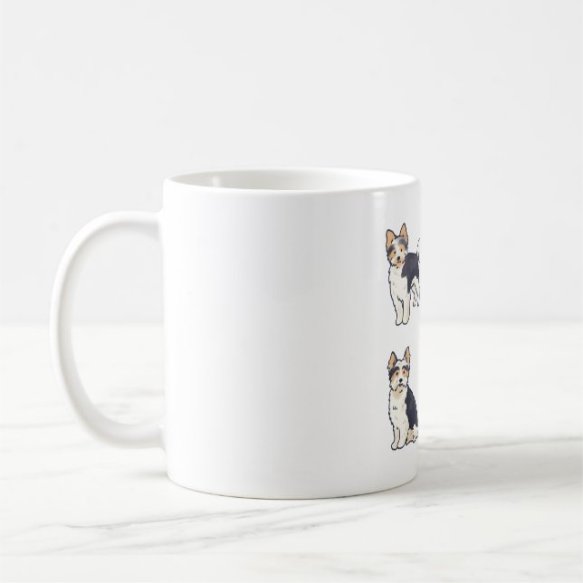 Taza De Café Esbozo de Glen de Imaal Terrier (Izquierda)