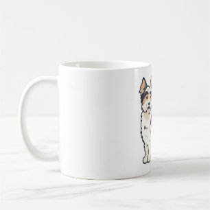 Taza De Café Esbozo de Glen de Imaal Terrier