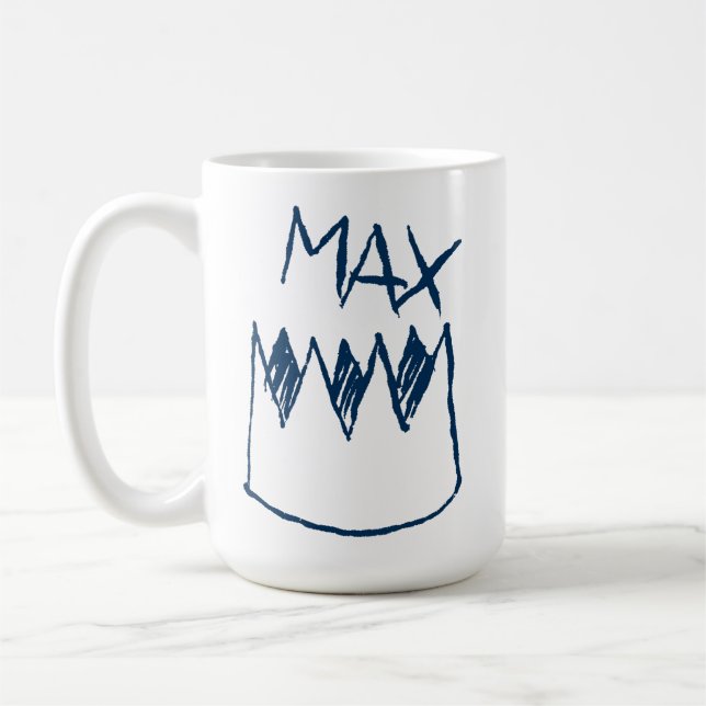 Taza De Café Esbozo de máx. y corona (Izquierda)