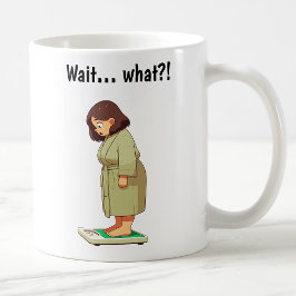 Taza De Café Escala de peso de dibujos animados personalizable 