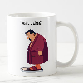 Taza De Café Escala de peso de dibujos animados personalizable 