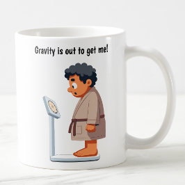 Taza De Café Escala de peso de dibujos animados personalizable 