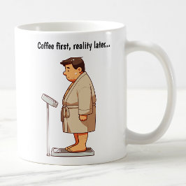 Taza De Café Escala de peso de dibujos animados personalizable 