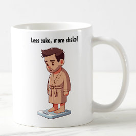 Taza De Café Escala de peso de dibujos animados personalizable 