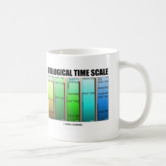 Taza De Café Escala de tiempo geológica (edad geológica)