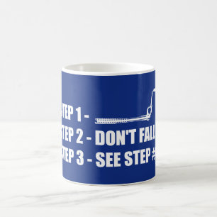 Taza De Café Escalada de hielo - No caigas