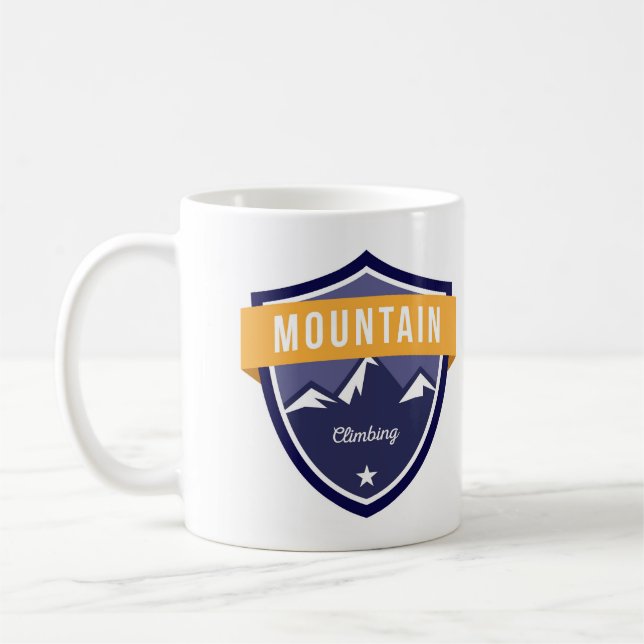 Taza De Café Escalada de montaña (Izquierda)