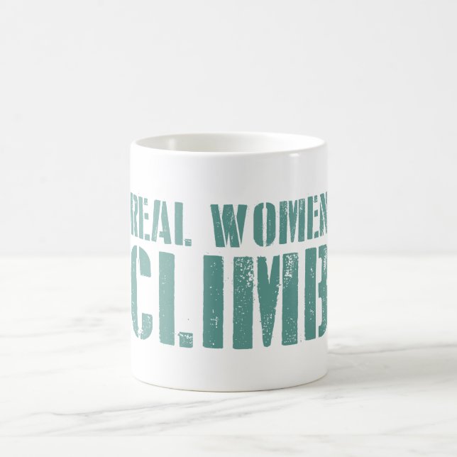Taza De Café Escalada de mujeres reales (Centro)