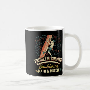Taza De Café Escalada de problemas matemáticos y musculares Bou