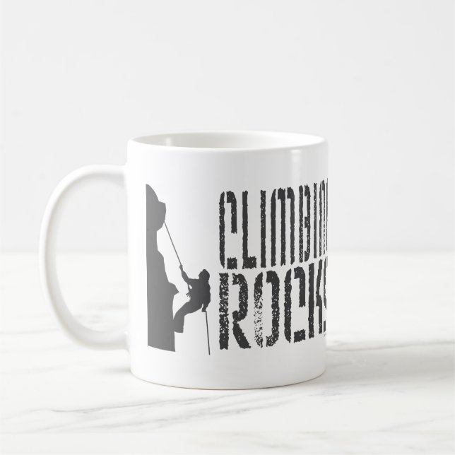 Taza De Café Escalada de rocas (Izquierda)