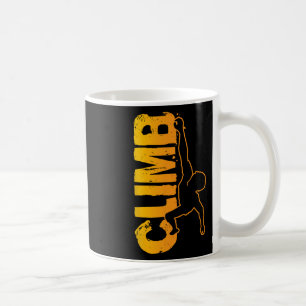 Taza De Café Escalada en Roca Divertidos Entusiastas de Boulder