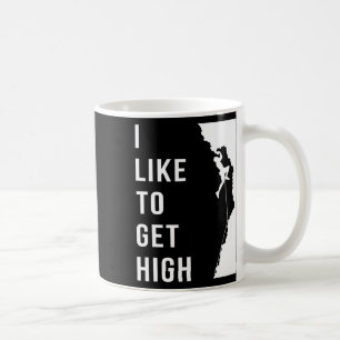 Taza De Café Escalada en roca Escalador divertido Me gusta lleg