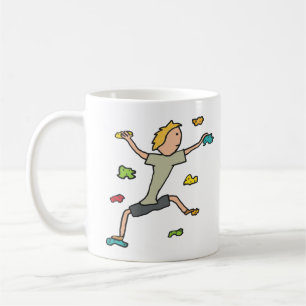 Taza De Café Escalada interior