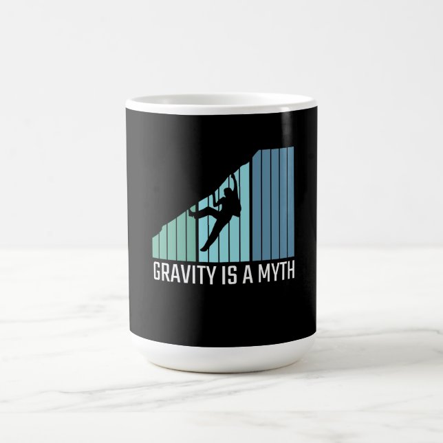 Taza De Café Escalada - La gravedad es un mito (Centro)