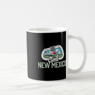 Taza De Café Escalada Nuevo México Retro Rock Climbing Carabine
