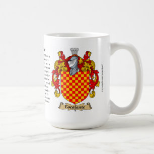 Taza De Café Escalante, el origen, el significado y el escudo
