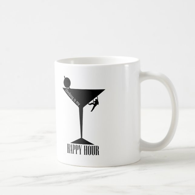 Taza De Café Escalar es mi Hora Feliz (Derecha)
