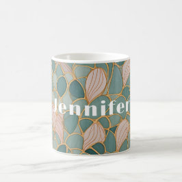 Taza De Café Escalas místicas: Fantasía Pastel